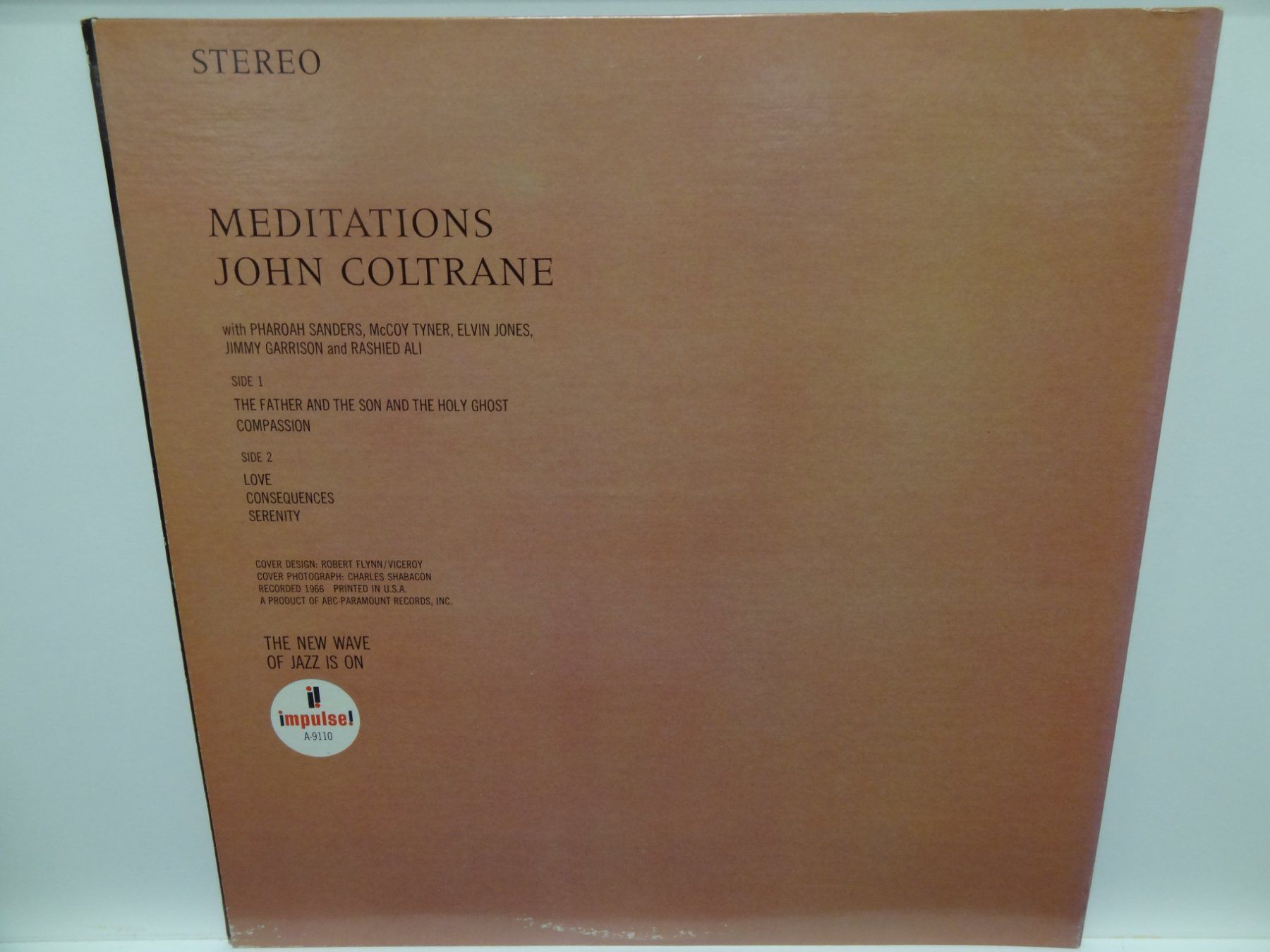 Schallplatten: John Coltrane - Meditations, Impulse A-9110, Vinyl – Gebraucht aus luzern von musicandart 1