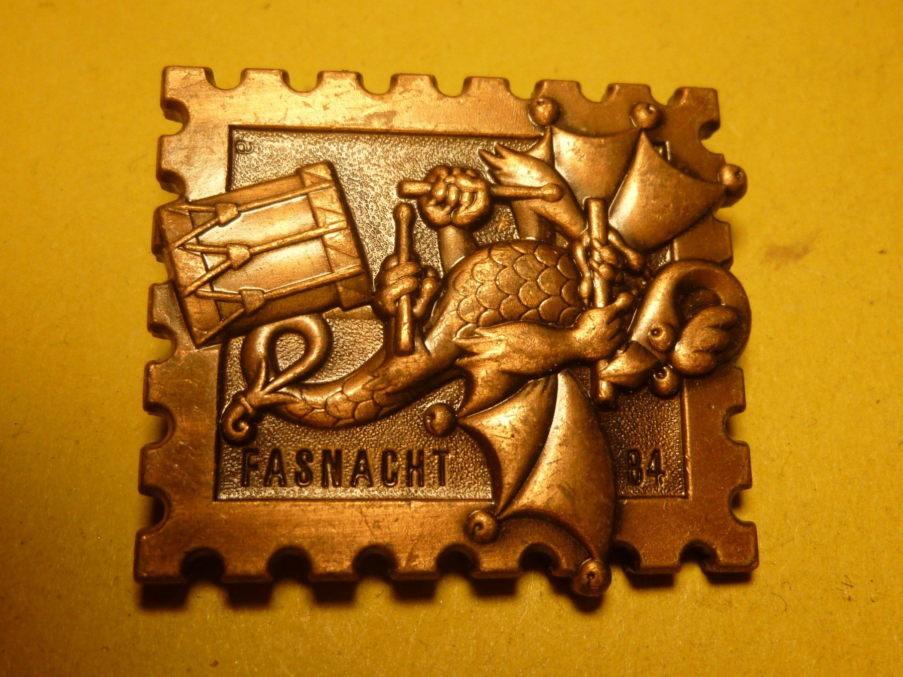 Plaketten & Abzeichen: BASEL 1984 BRONZE – Gebraucht aus Ried (Muotathal) von Mandarin02