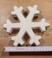 Schneeflocke weiss (Keramik)