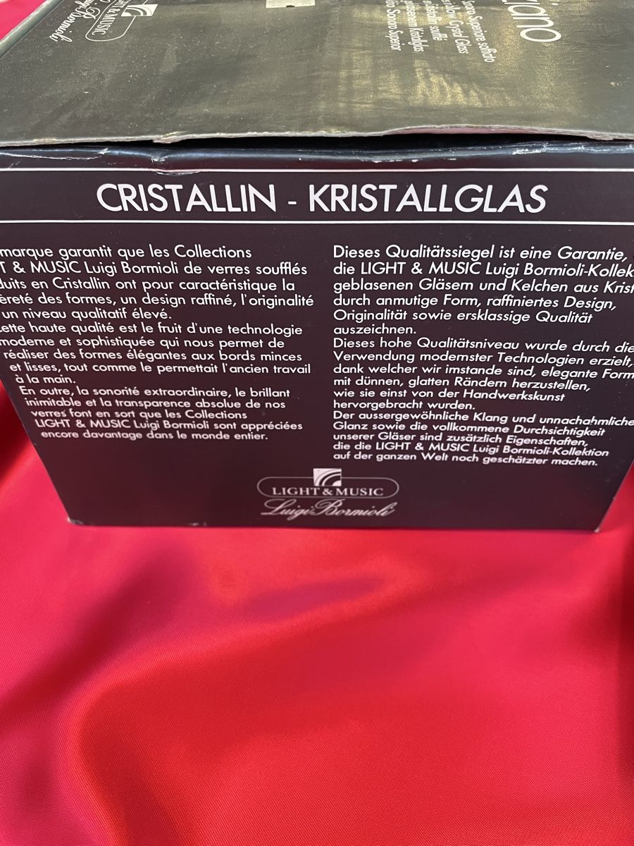 Verres: Chamager Gläser KRISTALl – Neuf avec emballage d'origine à Zürich par Danokiko 5