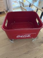 Coca-Cola grilll ohne Rost rot Metallbehälter guter Zustand