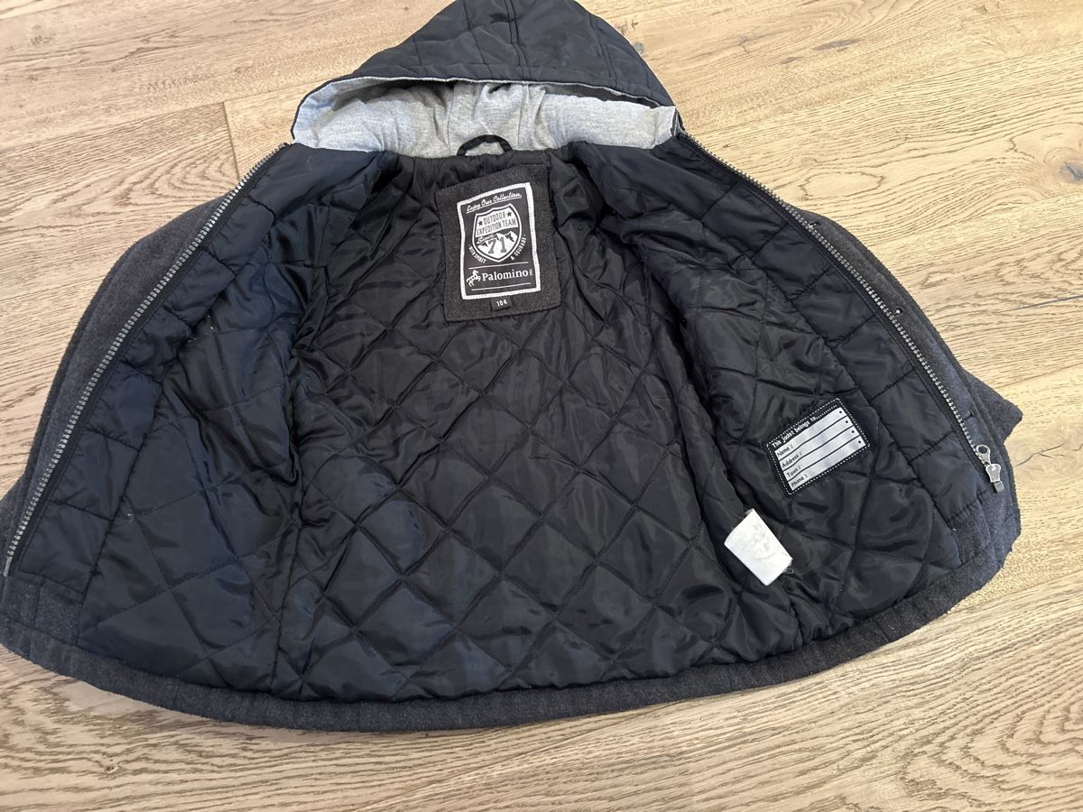 Giacche & Cappotti: Kinderjacke Gr 104, Farbe Grau – Nuovo (secondo la descrizione) da Dietikon venduto da sue_qzb6 3