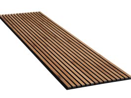Akustikpaneel - 240x60 cm - Rustic Brown Oak