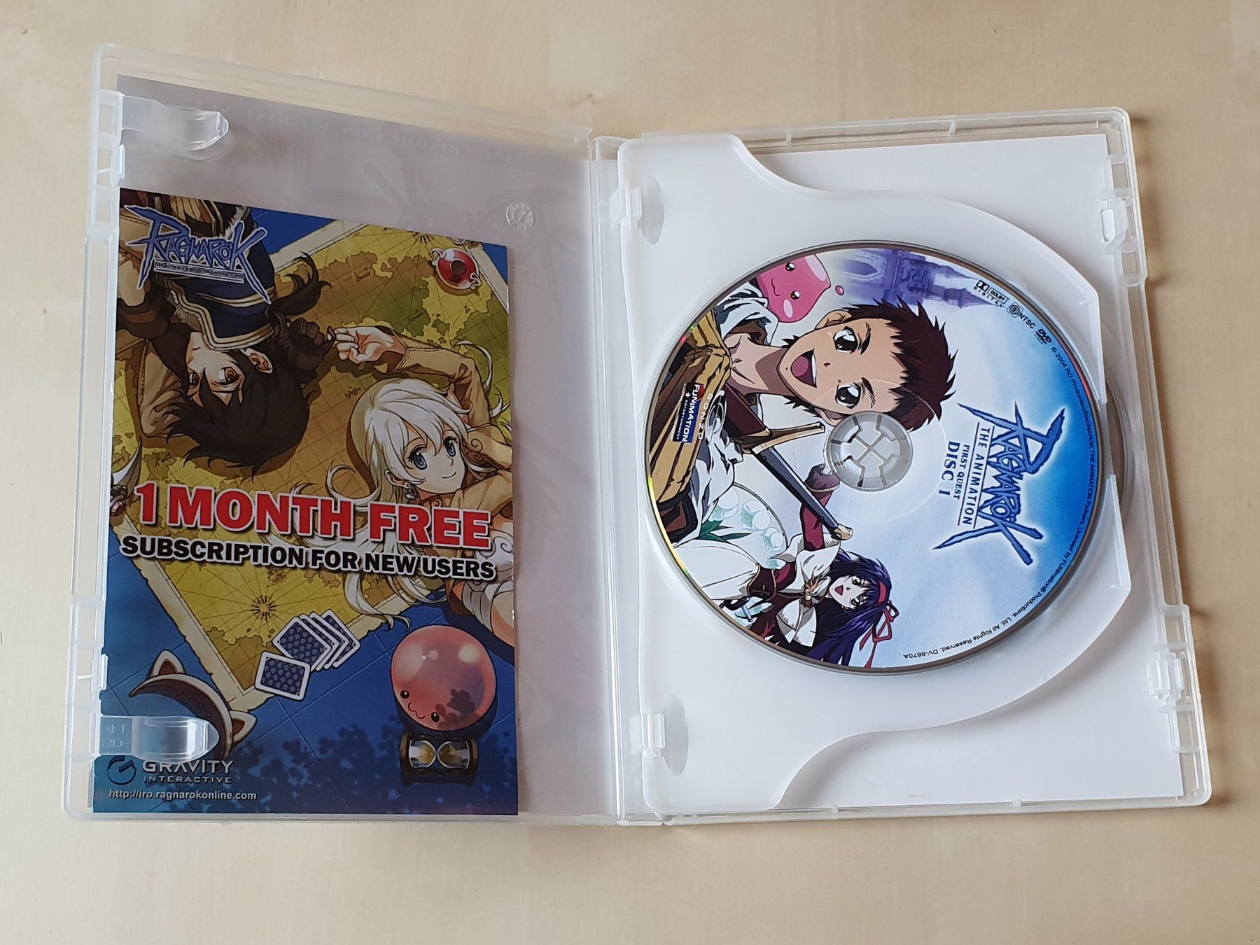 Tutti i DVDs: Ragnarök The Animation First Quest NTSC – Usato da Stansstad venduto da collectorsshop 2