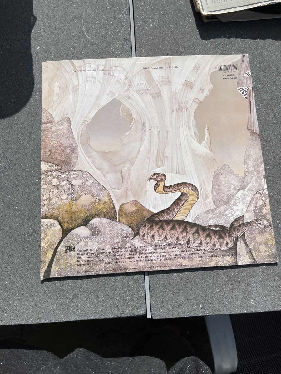 Vinyles: Schallplatte Relayers Yes – D'occasion à Sempach par Nimsaj5 1