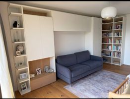 Novamobili Designer Wohnwand / Studio Überbaumöbel