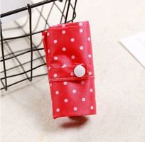 NEUE Einkaufstasche rot-weiss Polka dot - 80573