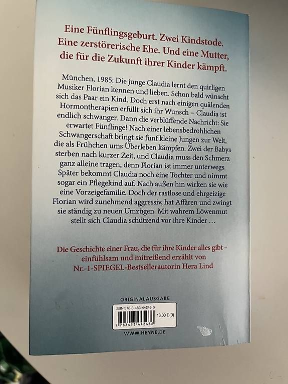 Bücher: Hera Lind - Die Löwenmutter – Gebraucht aus Frauenfeld von Fabianafon 1