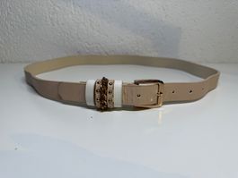 Hellbrauner Gürtel 100 cm lang