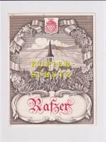 Etikette - Rafzer /bd