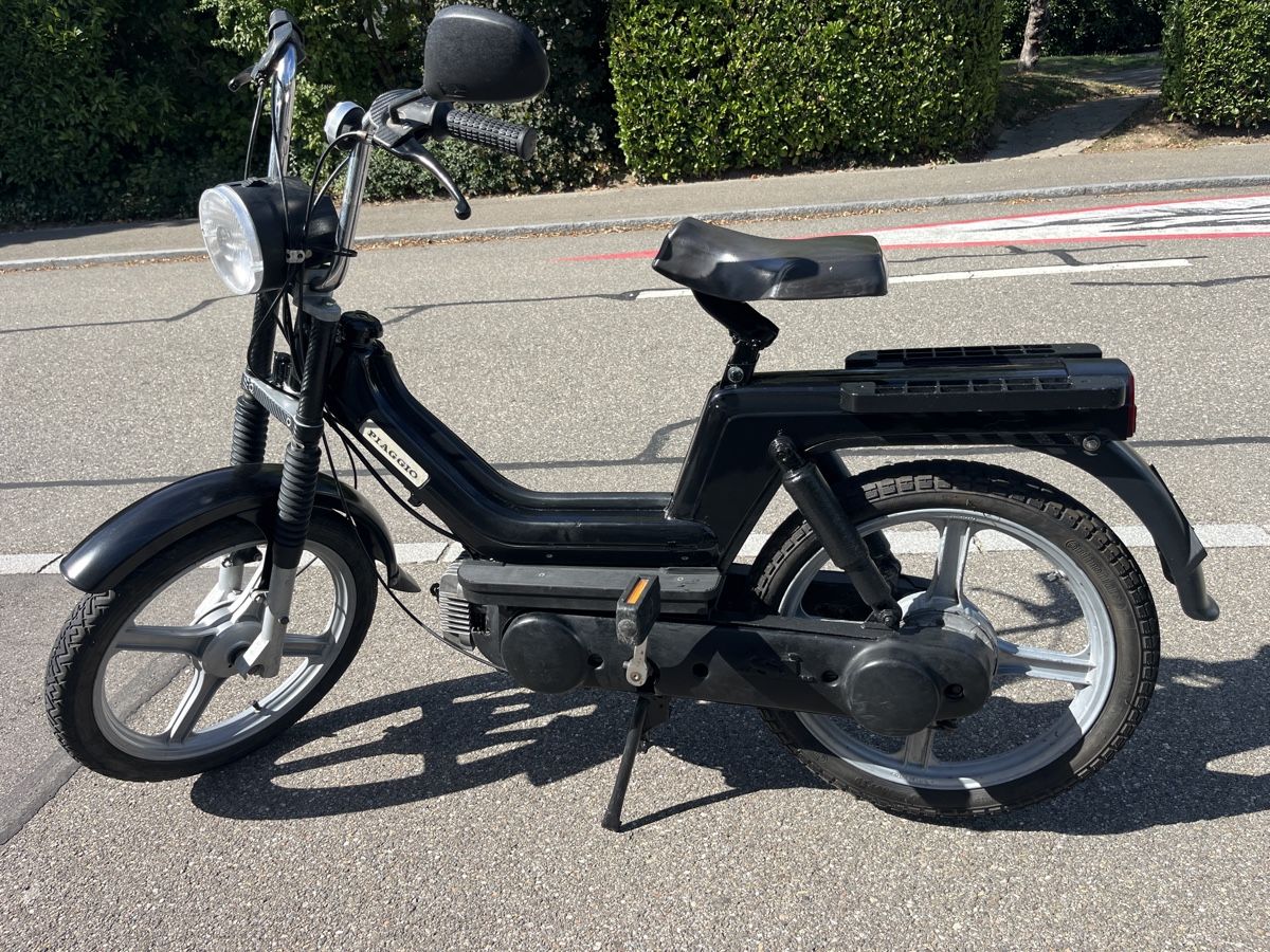 Piaggio Mofas: Piaggio SI in Schwarz – Gebraucht aus Fischbach-Göslikon von danizep