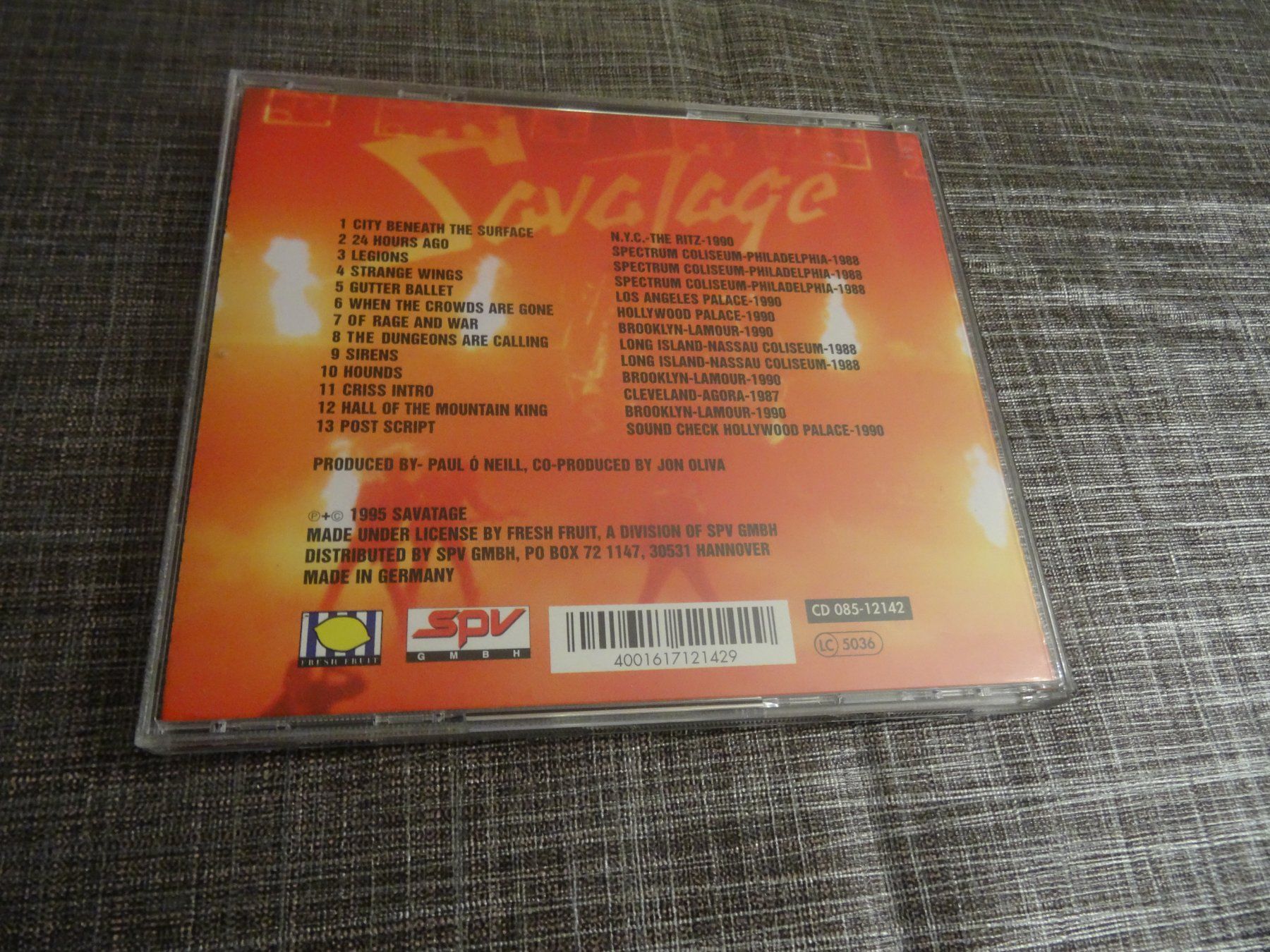 CD: Savatage - Ghost In The Ruins - CD – Usato da Olten venduto da Disc-Ausverkauf 1