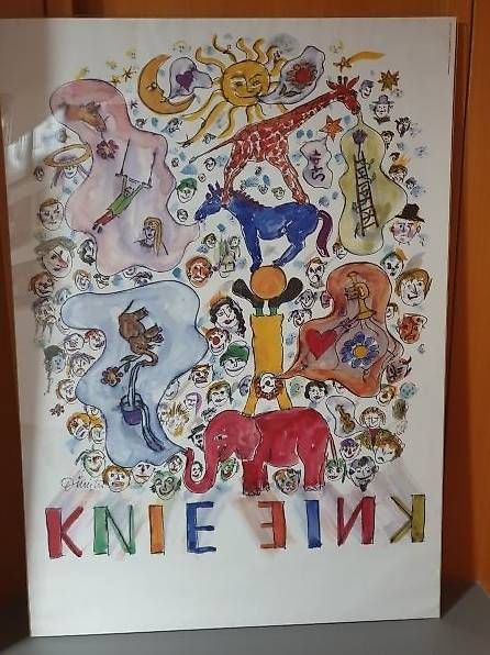 Foto & Immagini: KNIE Plakat von Dimitri) – Usato da Wil SG venduto da Drop4 1