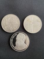 3 originale Schweizer Gedenkmünzen zu 5 Franken