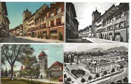 Rheinfelden AG 12 AK ab 1923 bis ca.1960 alle gut erhalten