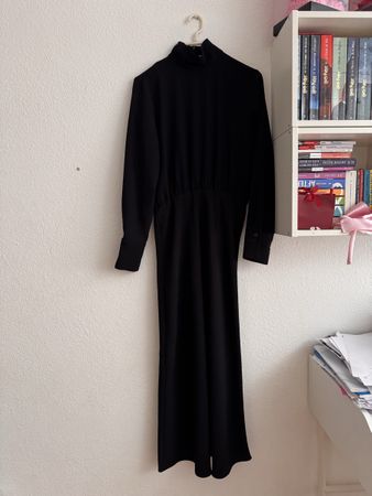 robe noir Zara femmes 