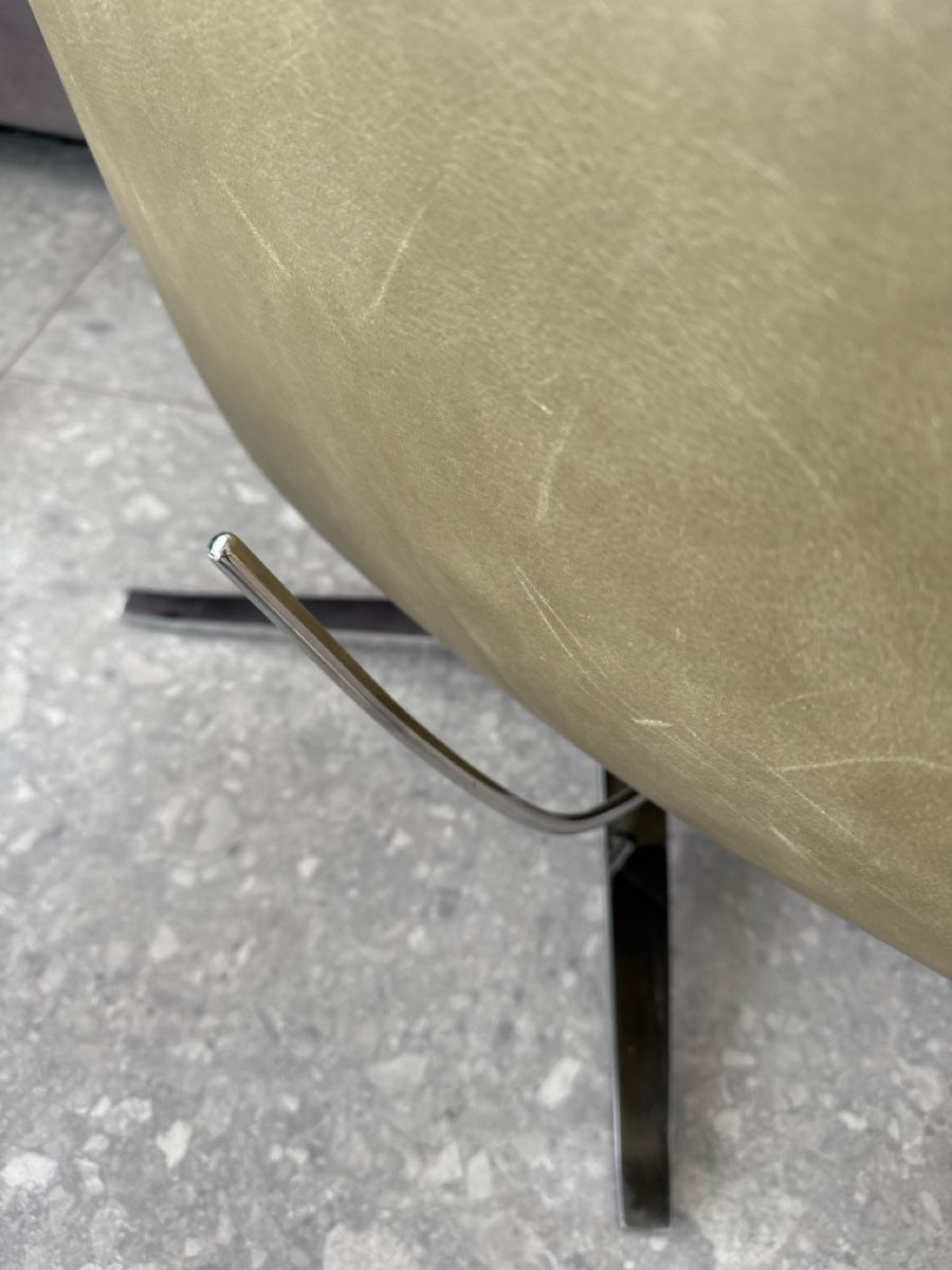 Sessel: Super comfo Sessel Willi Leder Cesano green mit Wippfunktion – Gebraucht aus Jonen von chrispluess 4