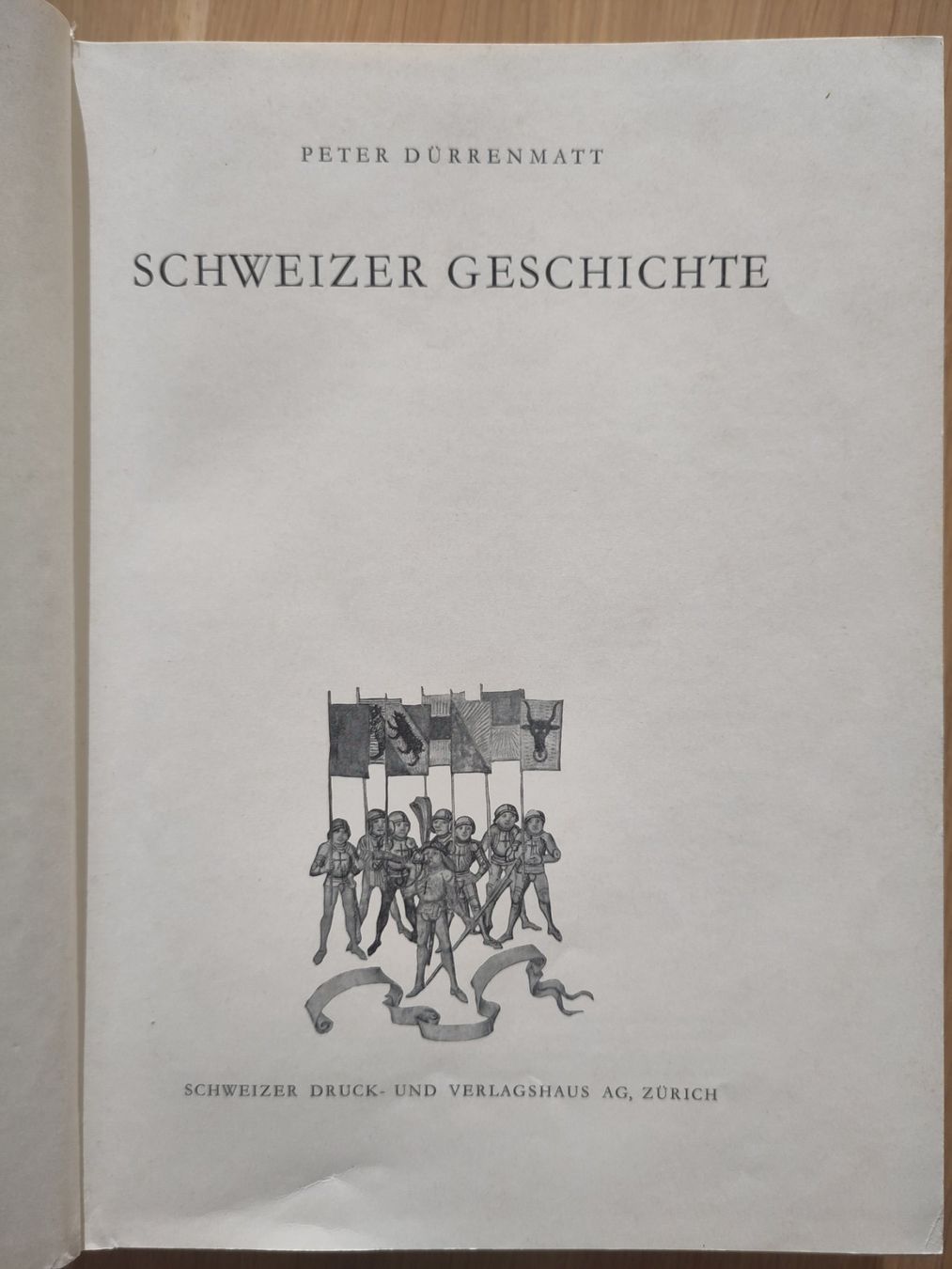 Libri: Schweizer Geschichte von Peter Dürrenmatt, 1963. – Usato da Brig venduto da fra_6k8j 1