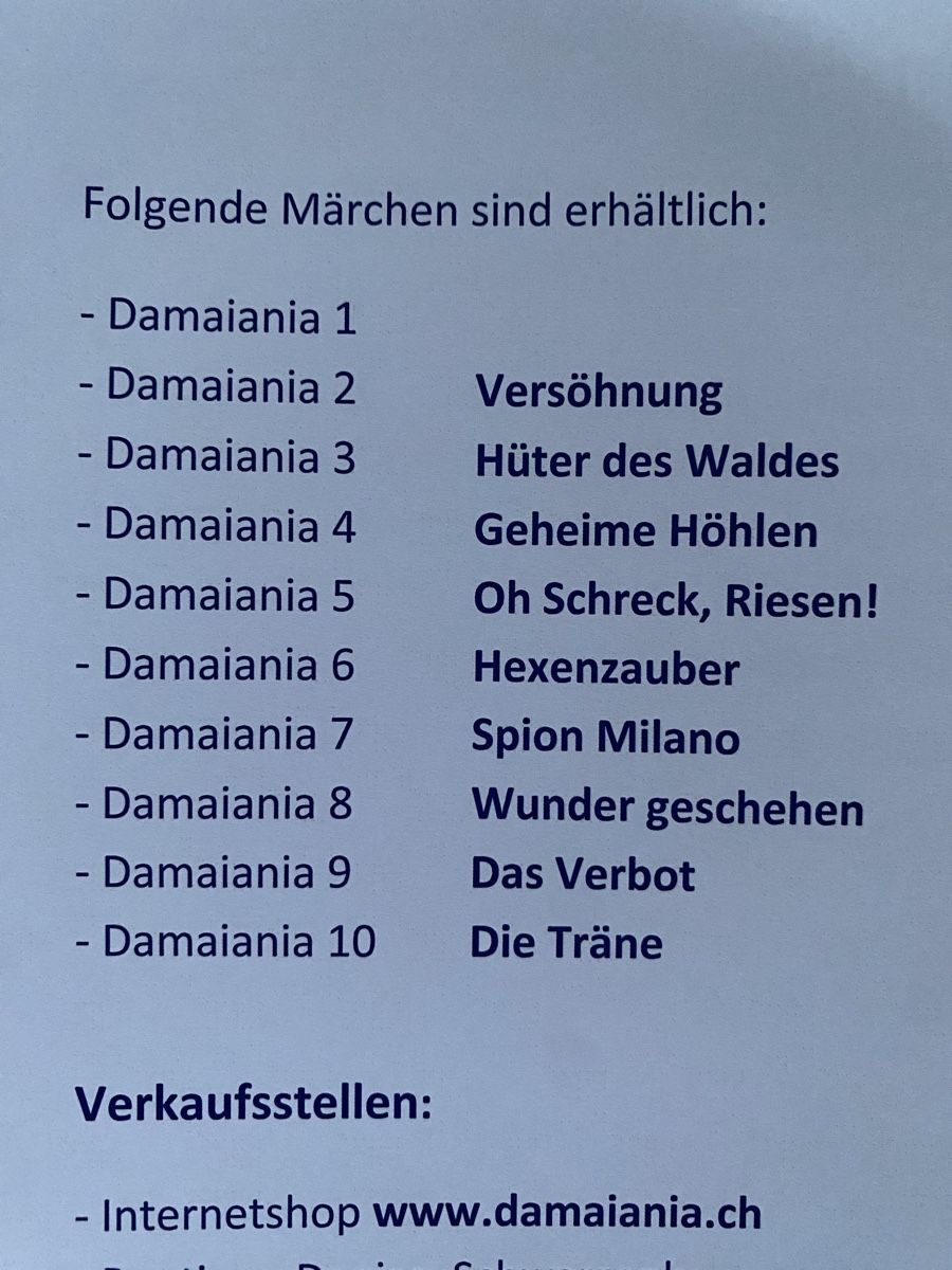 Libri: 10 Märchen über Elfen - Damaiania – Usato da Schwarzenburg venduto da Michellu 1