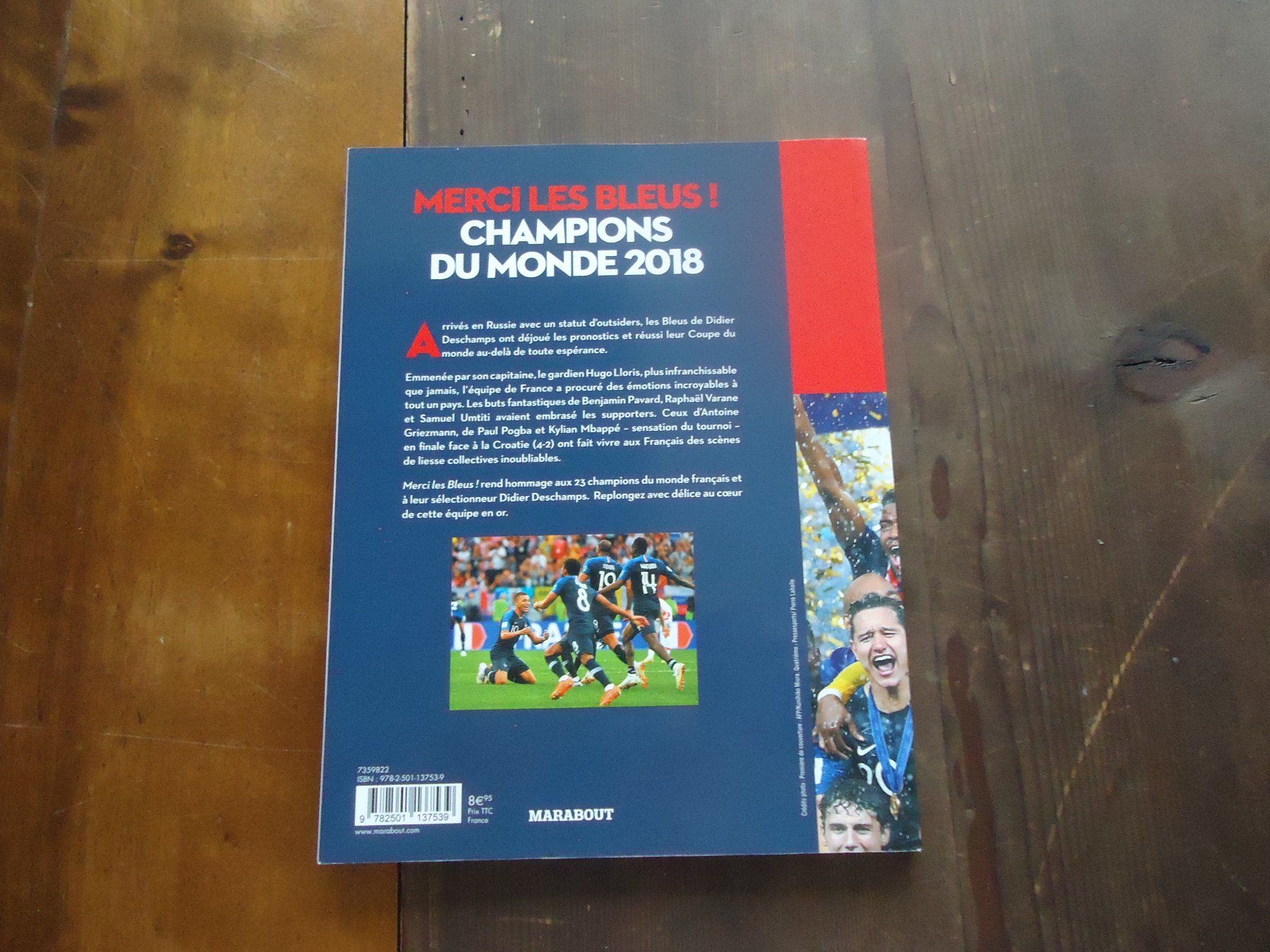 Bücher: Merci les Bleus - Champions du monde 2018 – Gebraucht aus Vessy von mafabe 1