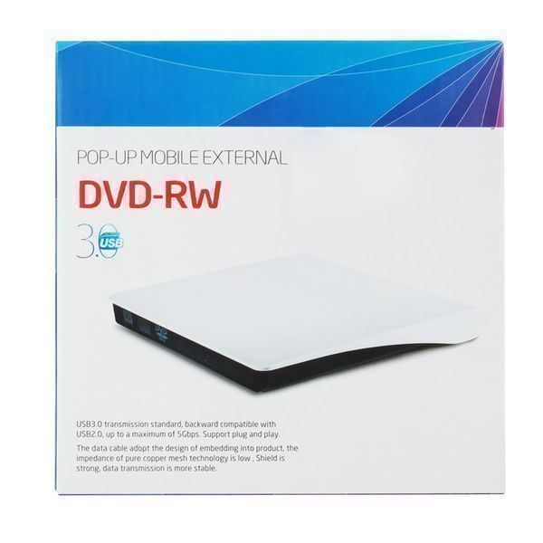 Lettore multimediale & Streamer: Externes CD DVD Laufwerk Drive USB 3.0 – Nuovo (secondo la descrizione) da Thun venduto da nuonuo 6