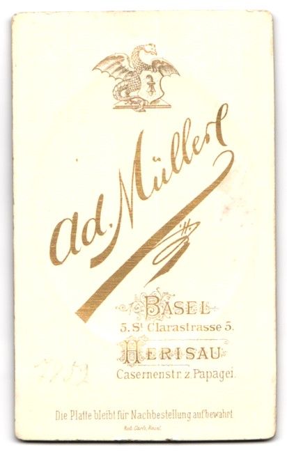 Fotografie &  Plakate: Fotografie Ad. Müller, Basel, St. Clara – Gebraucht aus Berlin von bartko-reher 1
