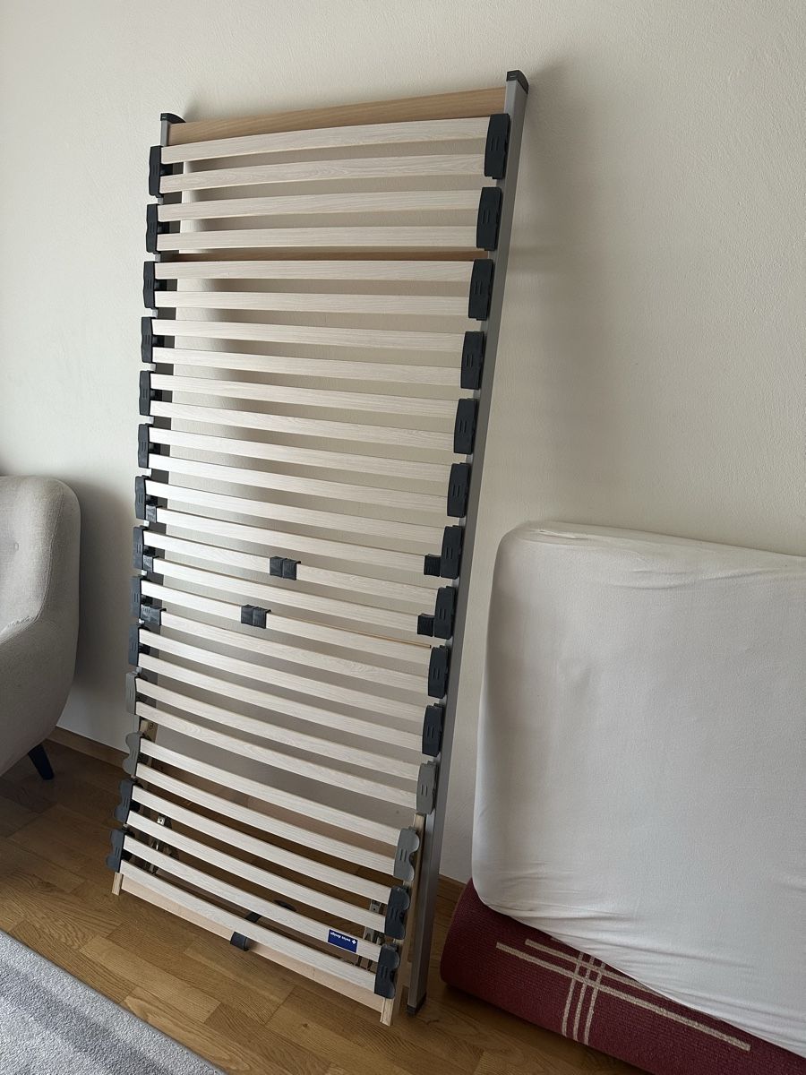 Reti a doghe: Lattenrost 90x200 cm mit Matratze – Usato da Altendorf venduto da ami_9f7p 1
