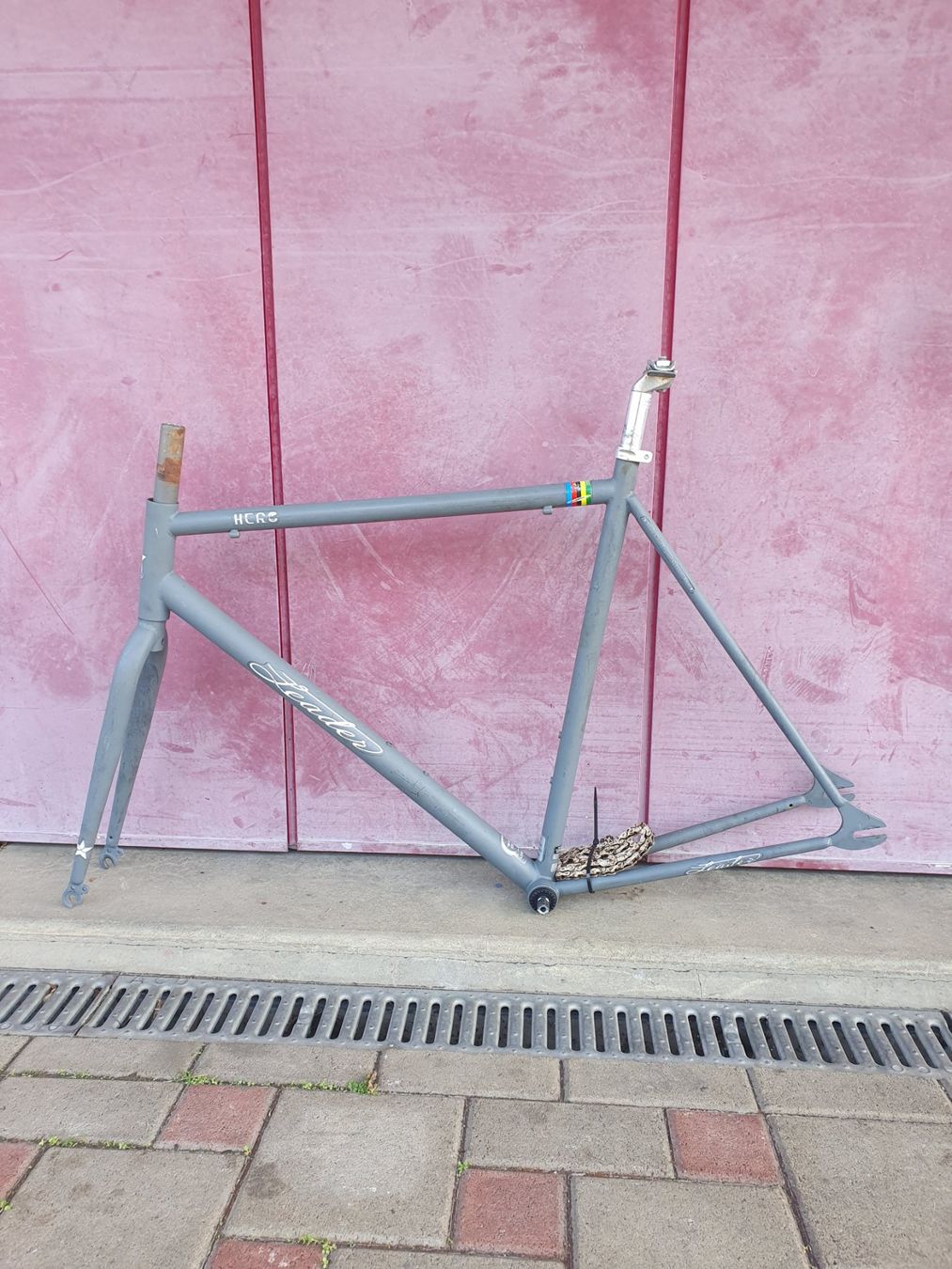 Biciclette: Leader Hero Singlespeed Fixie Rahmen 28" – Usato da Herznach venduto da VwGolfer 1