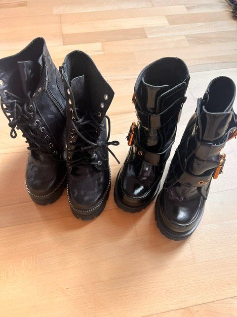 Damenschuhe: 2 Paar Jeffrey Campbell Statement-Boots – Gebraucht aus Walzenhausen von Jana013 3
