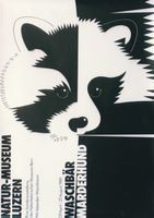 WASCHBAER MARDERHUND EXPO LUZERN 1989 - Original Plakat