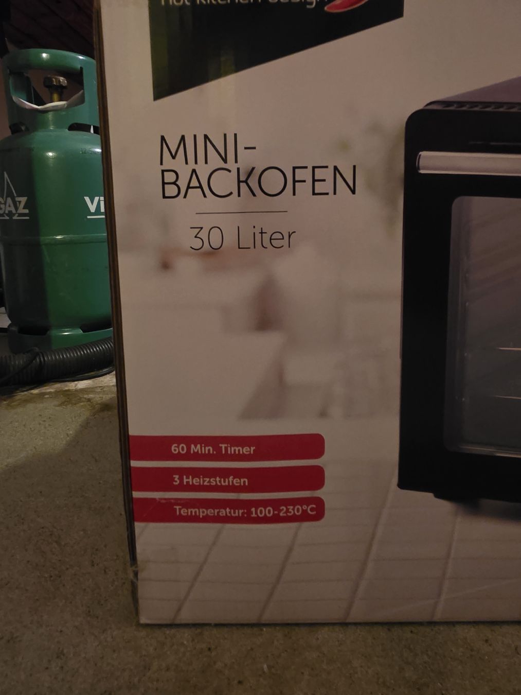 Forni: Deski Minibackofen 30 Liter einmal gebraucht – Nuovo (secondo la descrizione) da Hermrigen venduto da Dauphin68 1