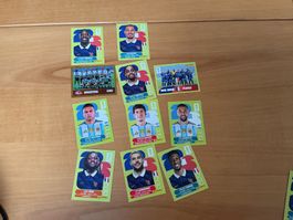 Panini Football Stickers 6pcs