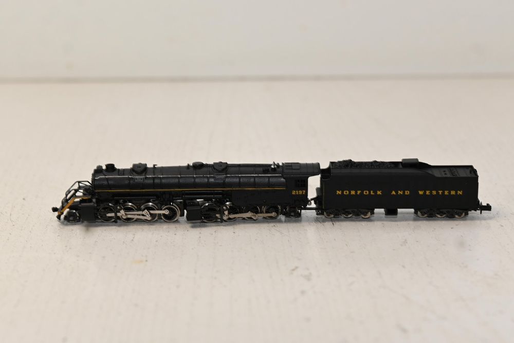 Locomotive Rivarossi Norfolk And Western 2197 - Jouet Ancien Miniature, Italie