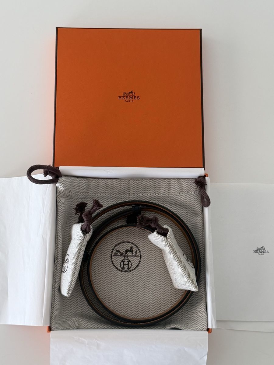 Hermès Cinture: Hermès Kelly Gürtel mit Box Papier Full Set – Nuovo (secondo la descrizione) da Schaffhausen venduto da Sotherbyss 2