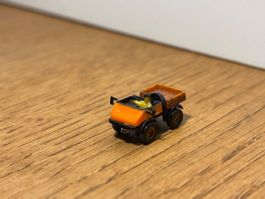 M0807: Unimog, künstlich auf alt gemacht (Spur N)
