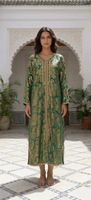 Magnifique robe dorée marocaine antique du Maroc Caftan