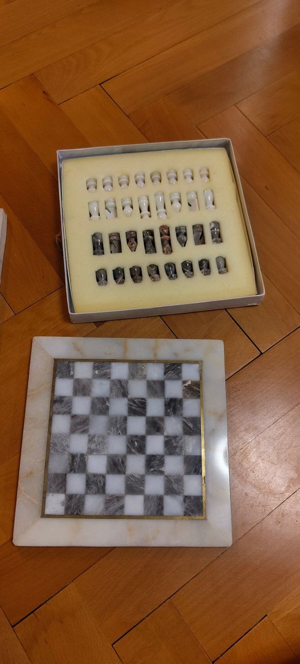 Giochi: Schachspiel Marmor – Usato da Luzern venduto da mel_vjd5 1