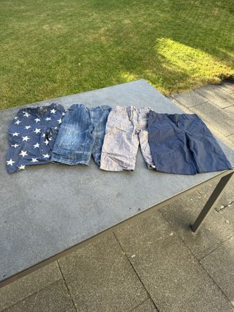 4er Set kurze Hosen, Sommerhose, Kinderhose, Grösse 128