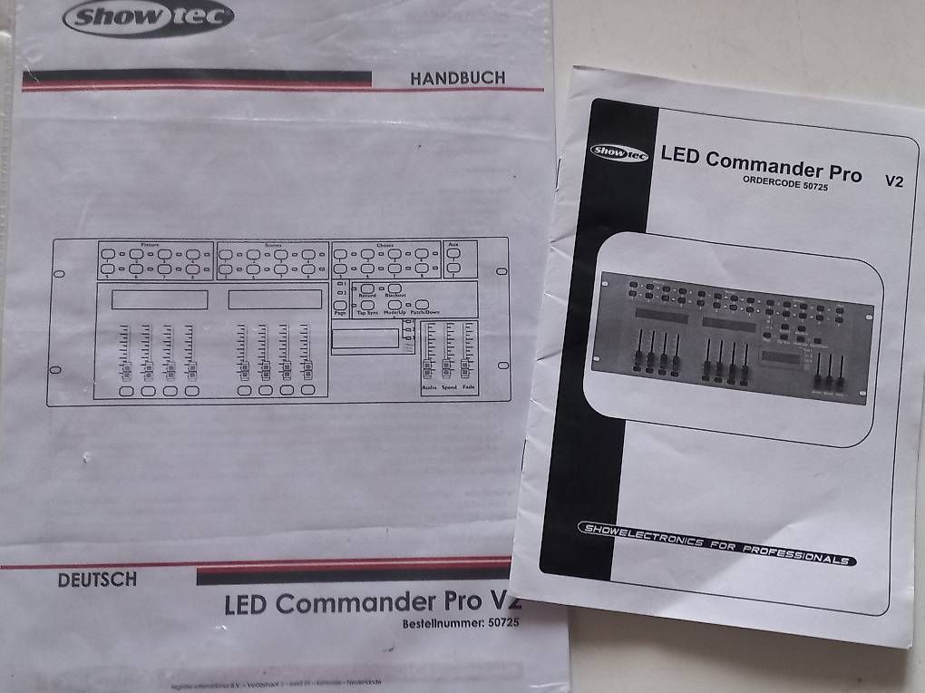 Mischpulte: Lichtmischpult Showtec LED Commander Pro  – Gebraucht aus Kriens von wam-ho6 2