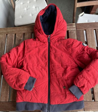 Petit Bateau Jacke rot sehr warm! 10 Jahre / 140cm