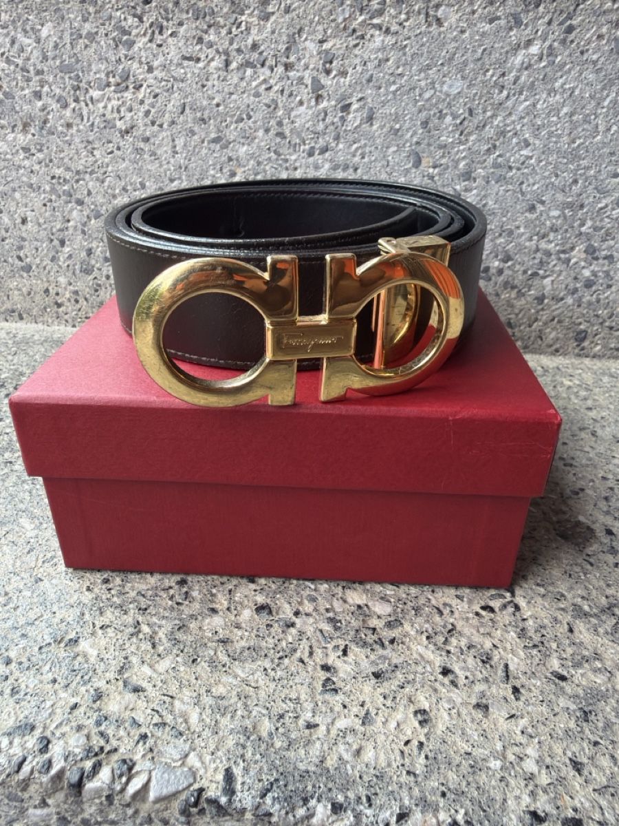Salvatore Ferragamo Gürtel: Salvatore Ferragamo Gürtel Herren – Gebraucht aus Buchs AG von Ashanice
