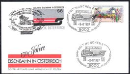 Österreich/Deutschland 1987 - 150 Jahre Eisenbahn