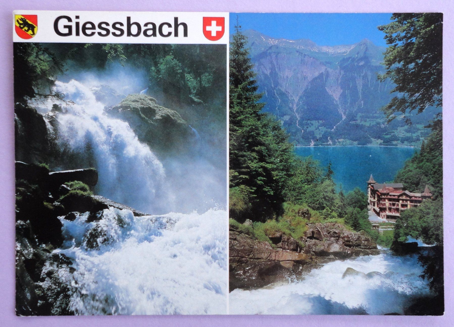 Cartoline postali: Giessbach am Brienzersee – Usato da Fétigny venduto da Billy2miny