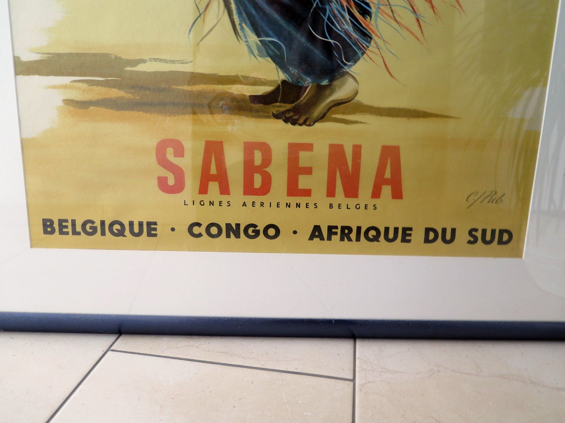 Grafica & Litografie: Sabena Plakat Original Litho – Usato da zürich venduto da celotto 3