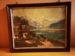 Zellersee, Bild, alt, Druck Nr. 1232