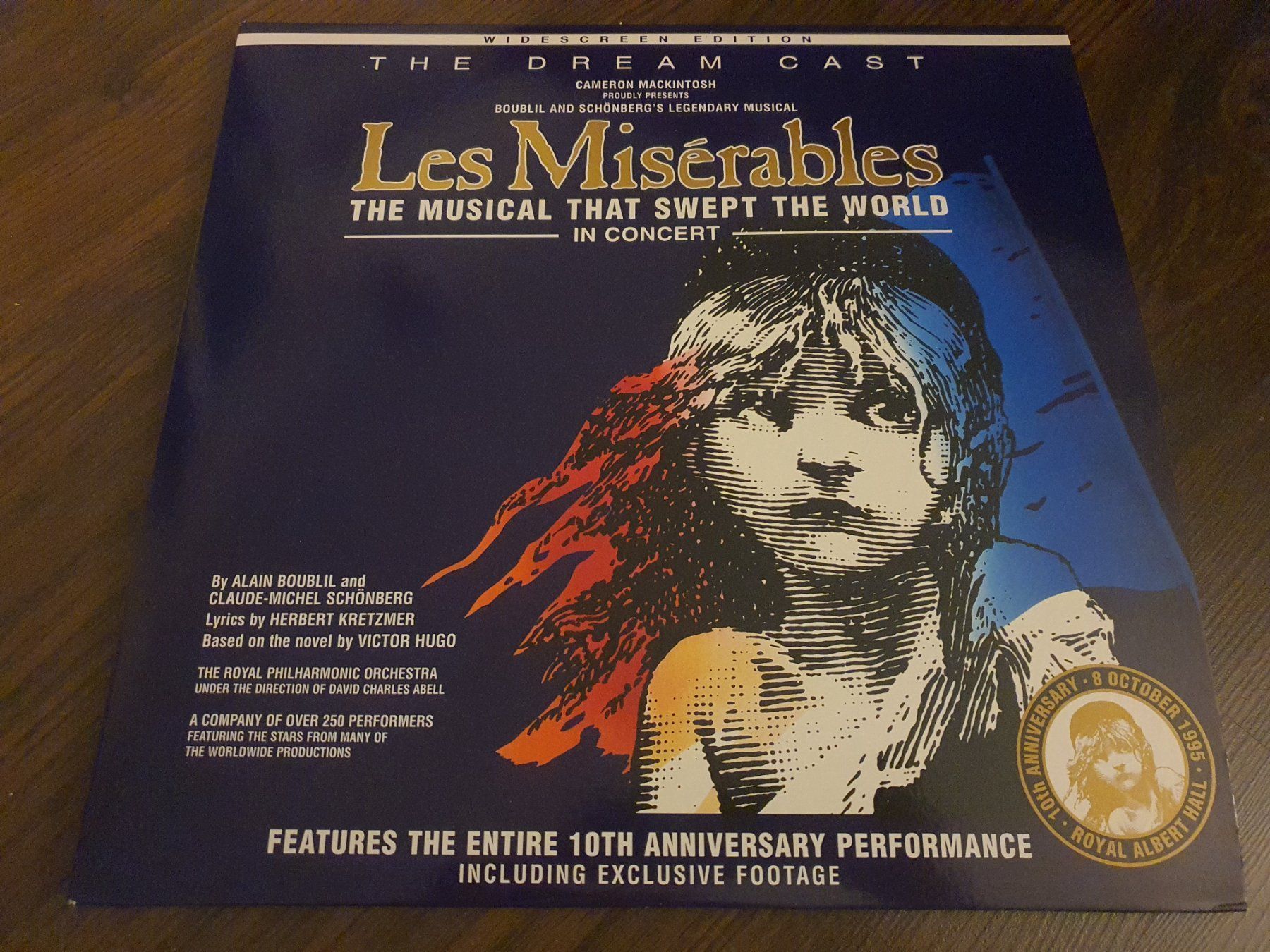 Tutti i DVDs: Laserdisc les miserables 1995 royal alb. – Usato da Baden venduto da swiss-alps 1