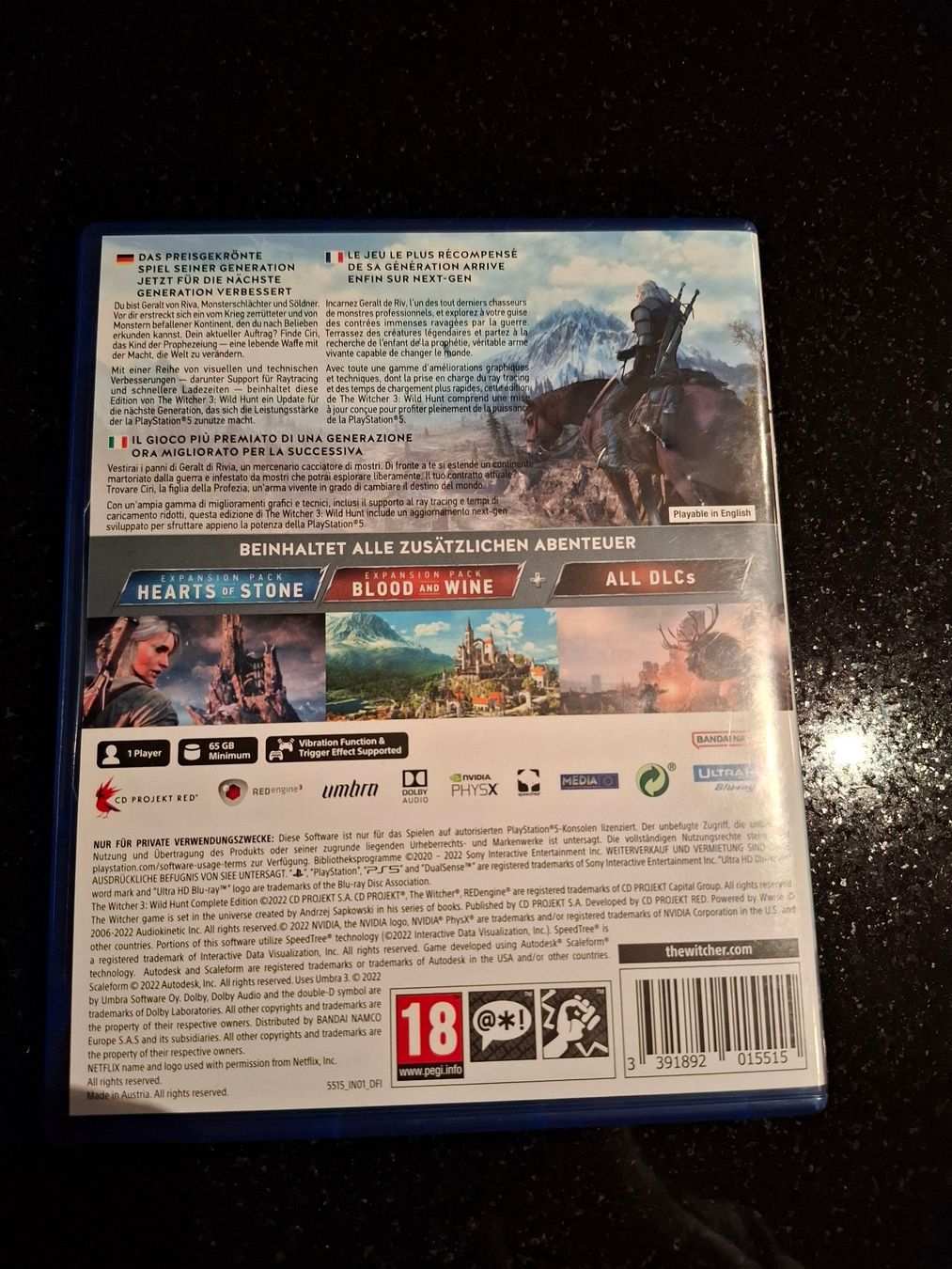 Giochi: The Witcher 3 Wild Hunt Complete Edition PS5 – Usato da Aesch LU venduto da Koroyosh8 1