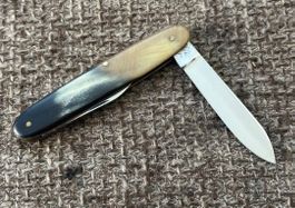 Altes Schweizer Sackmesser Inoxyd-VICTORIA Horngriff RAR