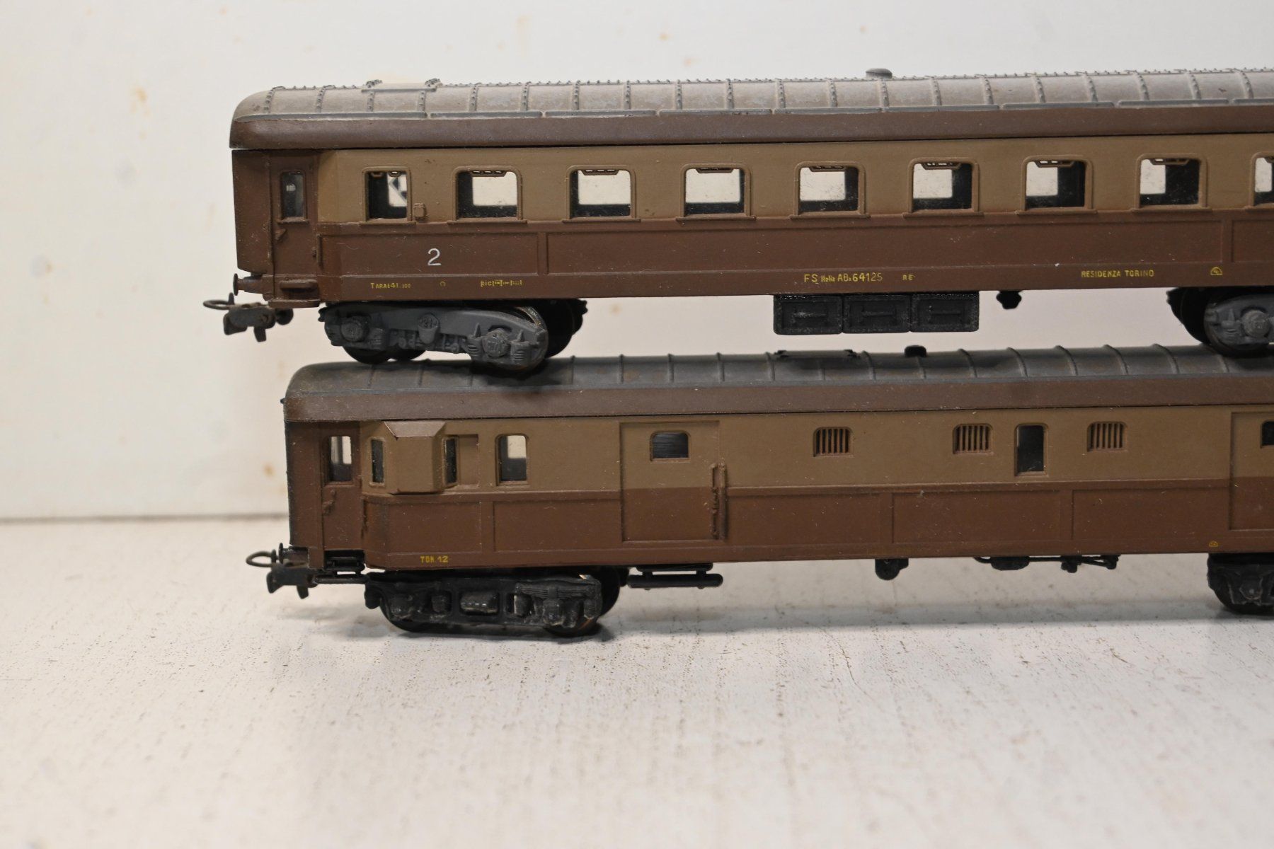 Pocher Modelleisenbahnen: FS Wagen Pocher HO/AC , 2 Stück – Gebraucht aus Laupen ZH von Zmoewe 1