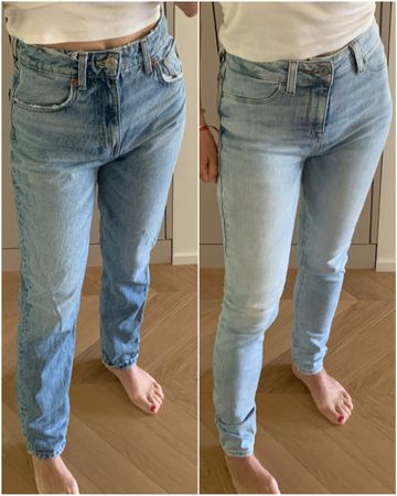 1 Jeans ZARA + 1 Jeans KOAJ XS/S